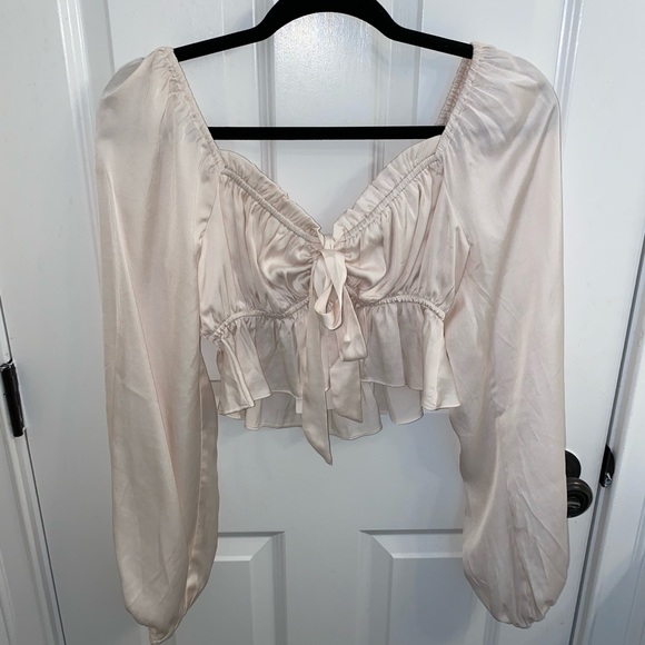 Cotton Candy LA NWT boutique ivory top - Picture 2 of 5